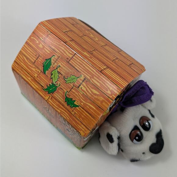 1998 Pound Puppies Plush 08/12 Dalmation Mary Meyer Puppy Dog Collectible Box - Picture 6 of 11